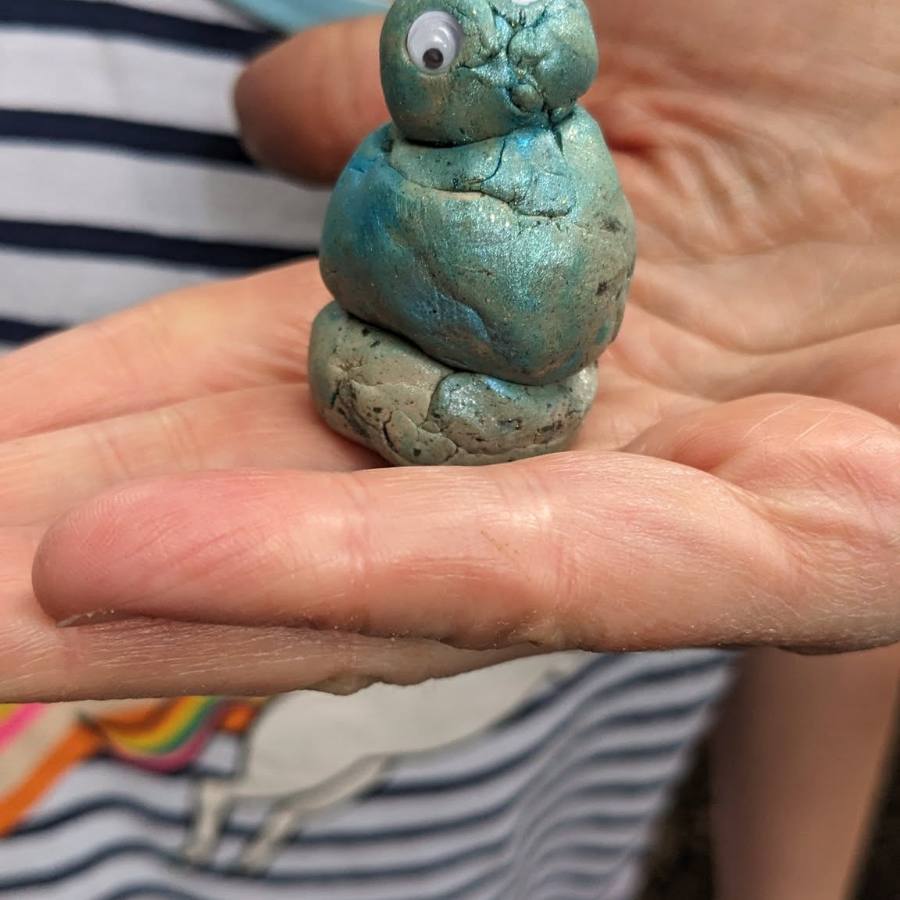 Clay woodland faces